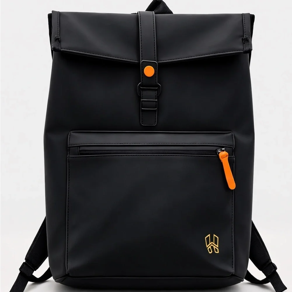 Black Waterproof Commuter Anti Theft Backpack